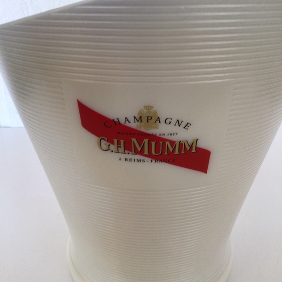 RARE G.H. MUMM CHAMPAGNE ICE BUCKET - Picture 8 of 10